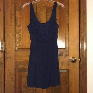 Navy blue dress